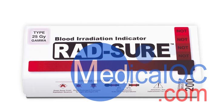 Rad-Sure血液輻照標簽，Rad-Sure輻照指示膠片，Rad-Sure輻照膠片